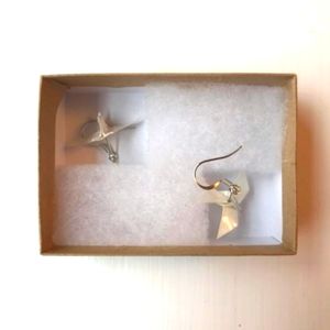 Origami Dove Earrings